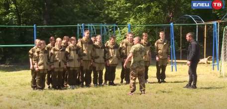 Новый "Штурм": оборонно-спортивный оздоровительный лагерь принимает очередную смену школьников Ельца