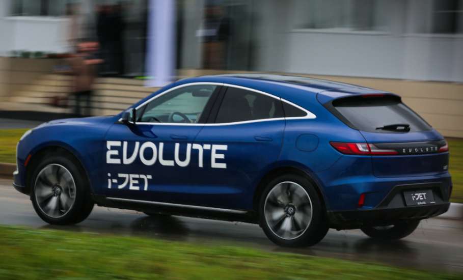 Электрокар EVOLUTE из Липецкой области признан электромобильным брендом №1 в России