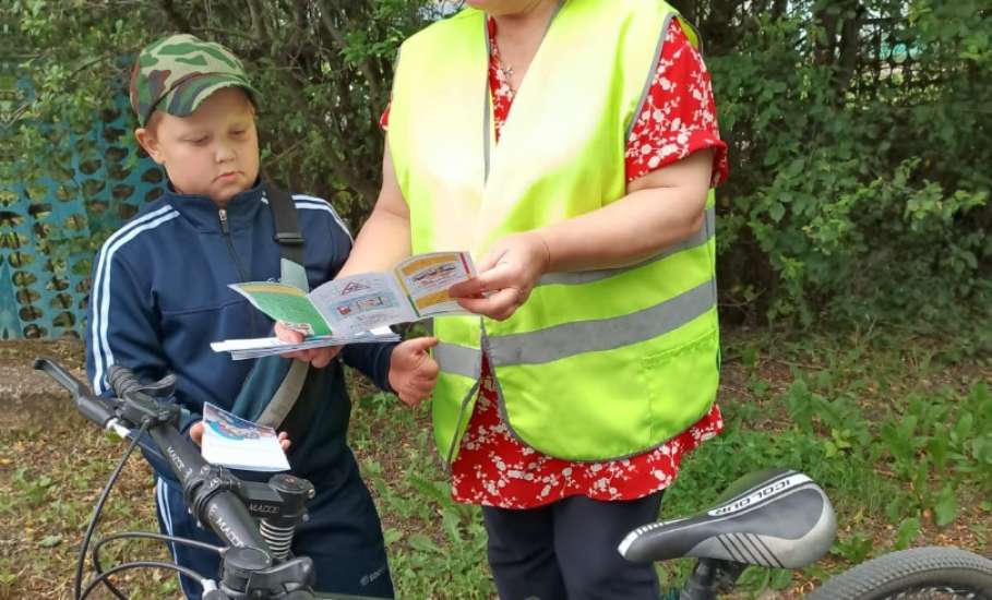 Родительский патруль совместно с Госавтоинспекцией провели рейд по выявлению нарушений ПДД велосипедистами