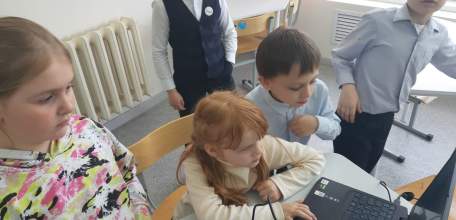 В Гимназии №11 г. Ельца прошел квест "Путешествие в мир профессий"