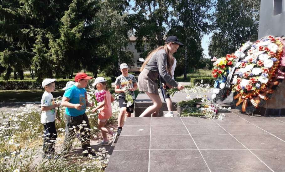 В Елецком районе проводятся мероприятия, посвященные 22 июня - Дню памяти и скорби