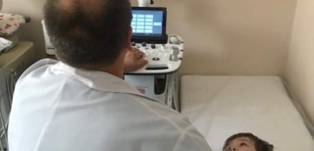 На новых УЗИ-аппаратах за 1,5 года в поликлинике Елецкой городской детской больницы проведено около 14 тысяч исследований