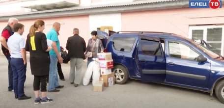 Ельчане собрали очередную партию гуманитарной помощи для участников СВО