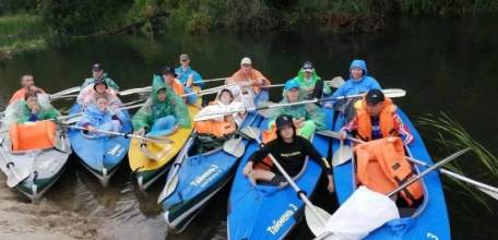 Восьмидневный поход на байдарках по реке Воронеж