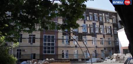 В здании главного корпуса городской больницы №1 им. Н.А. Семашко идёт капитальный ремонт