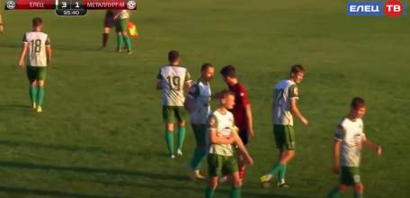 Фк «Елец» одержал победу над молодежной командой липецкого «Металлурга»