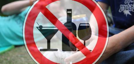 О распитии алкогольных напитков в общественных местах