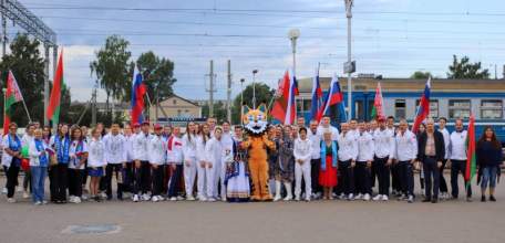 Иван Агафонов в составе сборной России по самбо прибыл в Республику Беларусь на соревнования