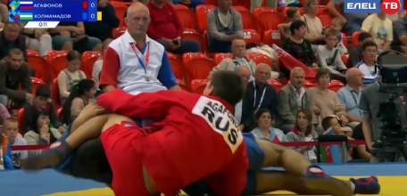 В числе лучших: елецкий самбист Иван Агафонов завоевал серебро II Игр стран СНГ