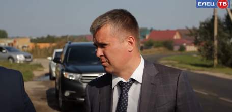 Елец с рабочим визитом посетил спикер облсовета Дмитрий Аверов