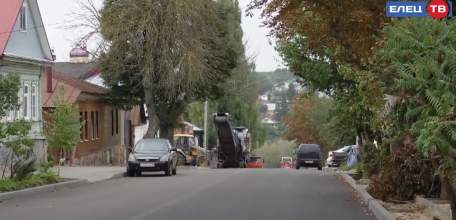 Преображается историческая часть города: идет ремонт ул. Ленина