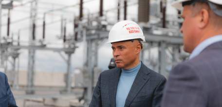 Игорь Артамонов принял участие в открытии новой подстанции на Елецком участке ОЭЗ «Липецк»