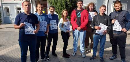 Сотрудники ГИБДД провели мероприятие по предупреждению ДТП со студентами Елецких колледжей