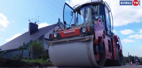 На ул. Степана Разина уложили новый асфальт