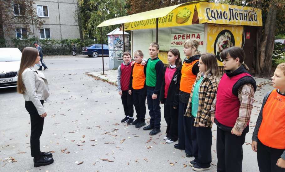 Акция ГИБДД «Граффити дорожной безопасности» в школе №10 г. Ельца
