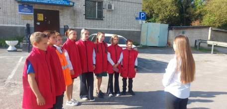 «Единый день БДД» в школе №8 г. Ельца