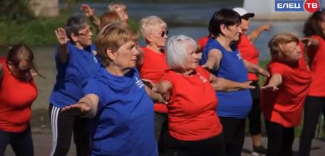 Для участников «Активного долголетия» провели оздоровительную гимнастику с фотосессией