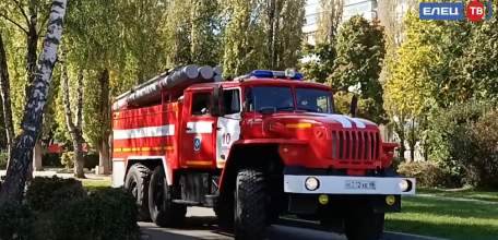 В школе №24 прошли учебно-тренировочные занятия по пожарной безопасности