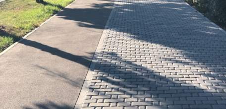 Почему в Ельце пешеходы ходят по велодорожкам?