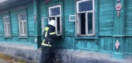 За один вечер в Ельце горели два жилых дома