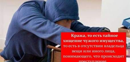 В Елецком районе воруют