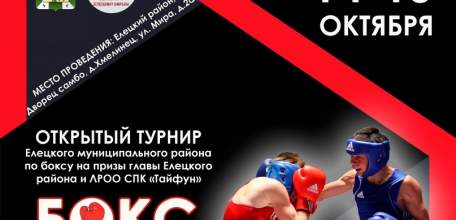 В Елецком районе пройдёт турнир по боксу