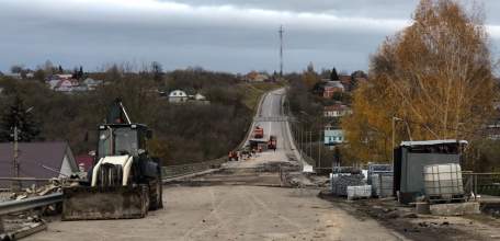 В Ельце начался ремонт Аргамаченского моста