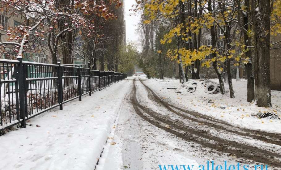 Зима пришла в Елец по прогнозам синоптиков