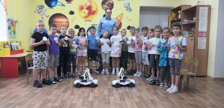 Елецкие дошкольники познакомились с основами робототехники