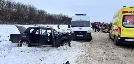 Два человека пострадали в столкновении «Субару» и «ВАЗ-2106» в Елецком районе