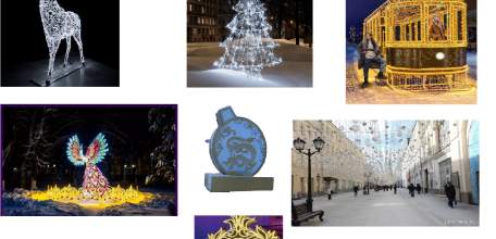 На оформление Ельца к Новому году 2024 потратят 21 млн, в два раза больше Липецка