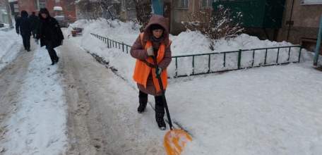 Липецких студентов приглашают убирать снег за тысячу рублей