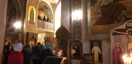 В Знаменском женском монастыре сегодня престольный праздник в честь иконы Знамение Божьей Матери!