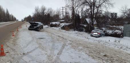 Вчера 2 человека госпитализированы после ДТП в Ельце