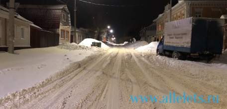 Народ Ельца докладывает губернатору Липецкой области о ситуации с уборкой снега!