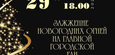 Дорогие ельчане и гости города! 29 декабря состоится зажжение главной новогодней елки Ельца!