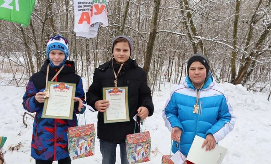 В новогодних стартах по ориентированию ельчане заняли шесть призовых мест