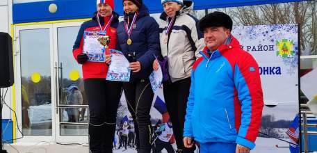 В Елецком районе открыли лыжный сезон!