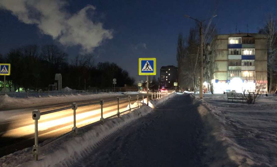 В Ельце сегодня вечером опять отсутствует уличное освещение!