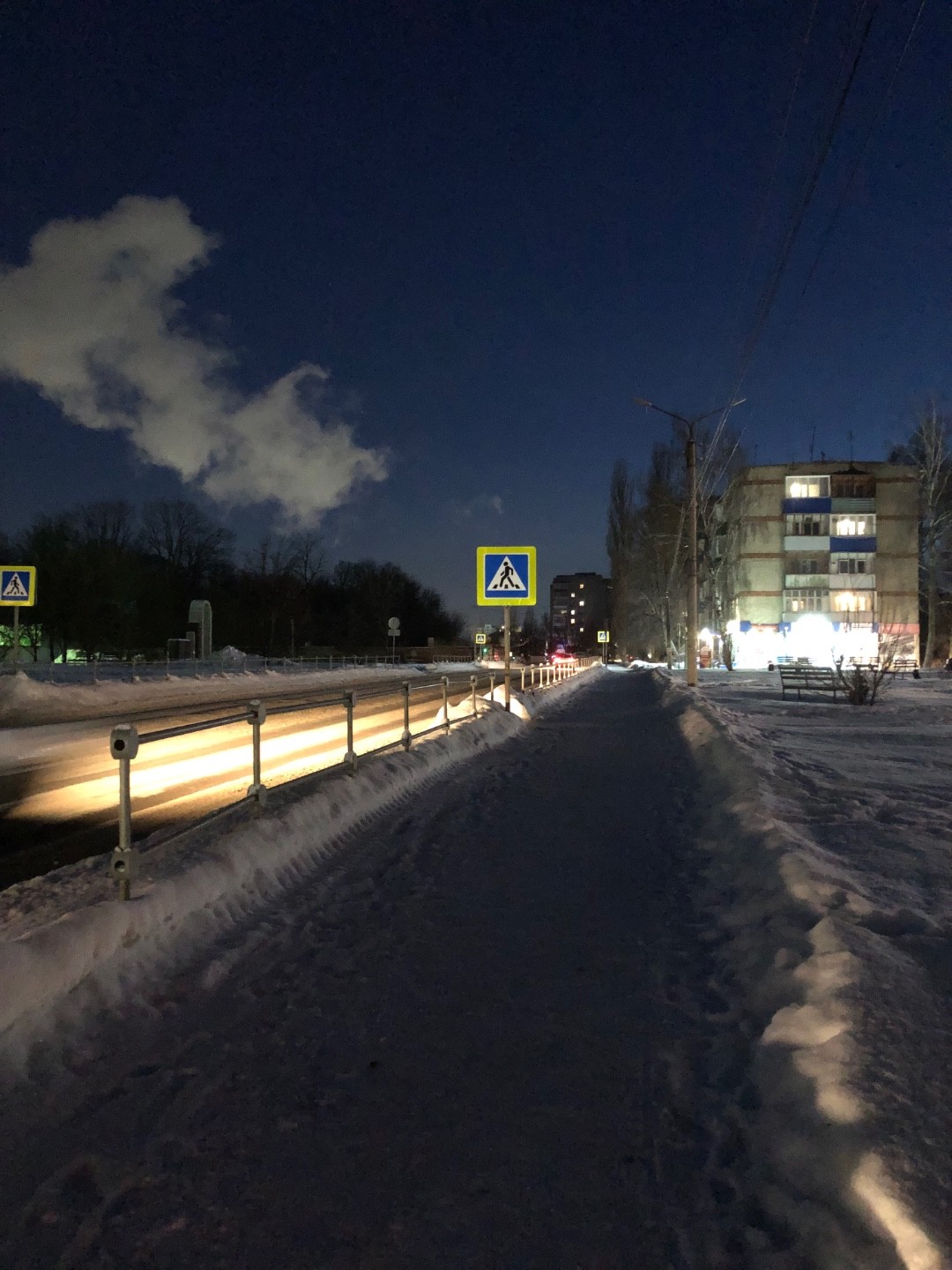 В Ельце сегодня вечером опять отсутствует уличное освещение! / Новости