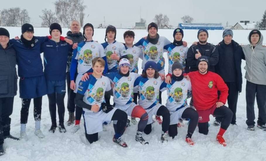 Дню студента посвятили чемпионат Ельца по регби на снегу