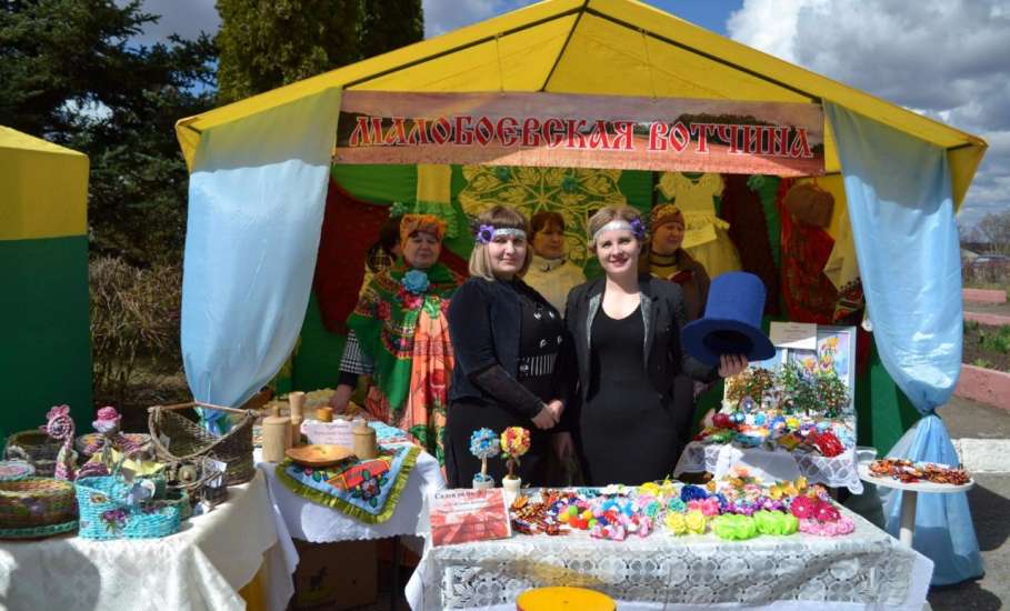 В Елецком районе состоялся фестиваль - ярмарка «Город мастеров»