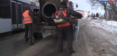 На улицах города продолжается ямочный ремонт дорожного покрытия