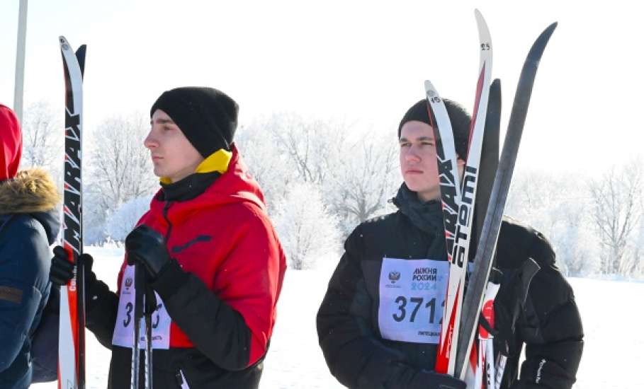 В Ельце состоялась Всероссийская массовая лыжная гонка