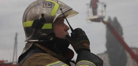 В Становом горел элеватор!