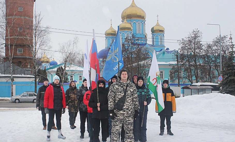 В целях сохранения памяти о воинах-интернационалистах вчера состоялся уже ставший традиционным лыжный переход Елец-Задонск-Елец