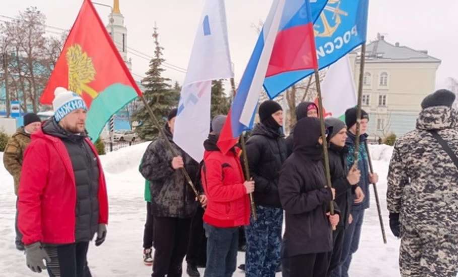 В целях сохранения памяти о воинах-интернационалистах вчера состоялся уже ставший традиционным лыжный переход Елец-Задонск-Елец