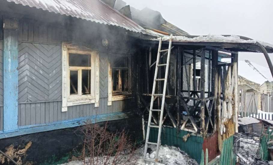 69-летняя ельчанка сгорела вместе со своим домом