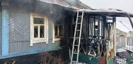 69-летняя ельчанка сгорела вместе со своим домом