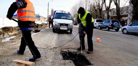 По улице Новолипецкой начались ремонтные работы по гарантии